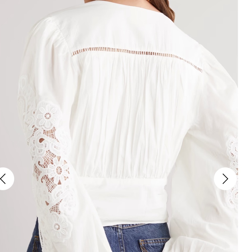 Farm Rio Lace Blouse - Picture 8 of 10